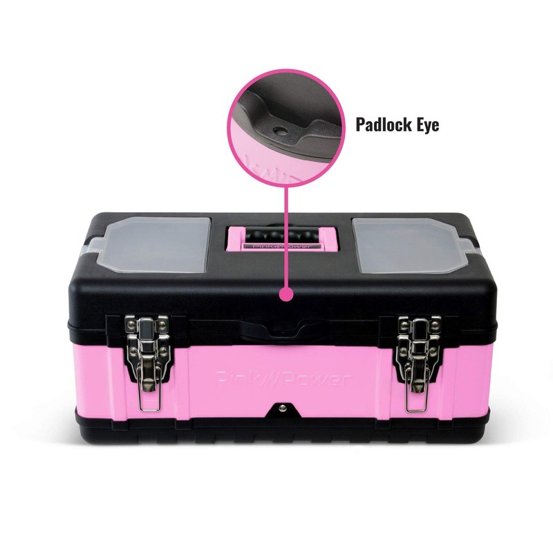 Pink Power Pink Tool Box for Women - 18" Small