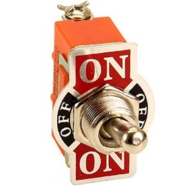 Tilt Switch-ON-Off-On 12 / 24 V Car Retro Kill Switch