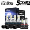 AUIMSOCO For Jeep Grand Cherokee Sport 2005-2010 LED Headlights High