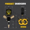 BUNKER INDUST 2 Tire Inflation Deflation System, Rapid High-Flow Air