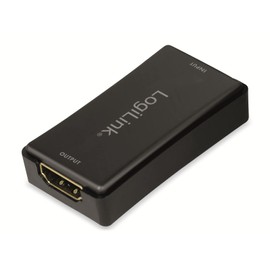 LogiLink HD0014 HDMI Repeater UHD, 25 m (4K/60Hz), 40 m (4K/30Hz), HDCP 2.2 to Extend HDMI Signals