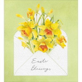 Pack of 5 Easter Blessings Spring in an Envelope Artistic Pack of Greeting Cards 603167