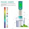 PH Salinity Temperature Tester High Accuracy IP65 Waterproof Portable Digital