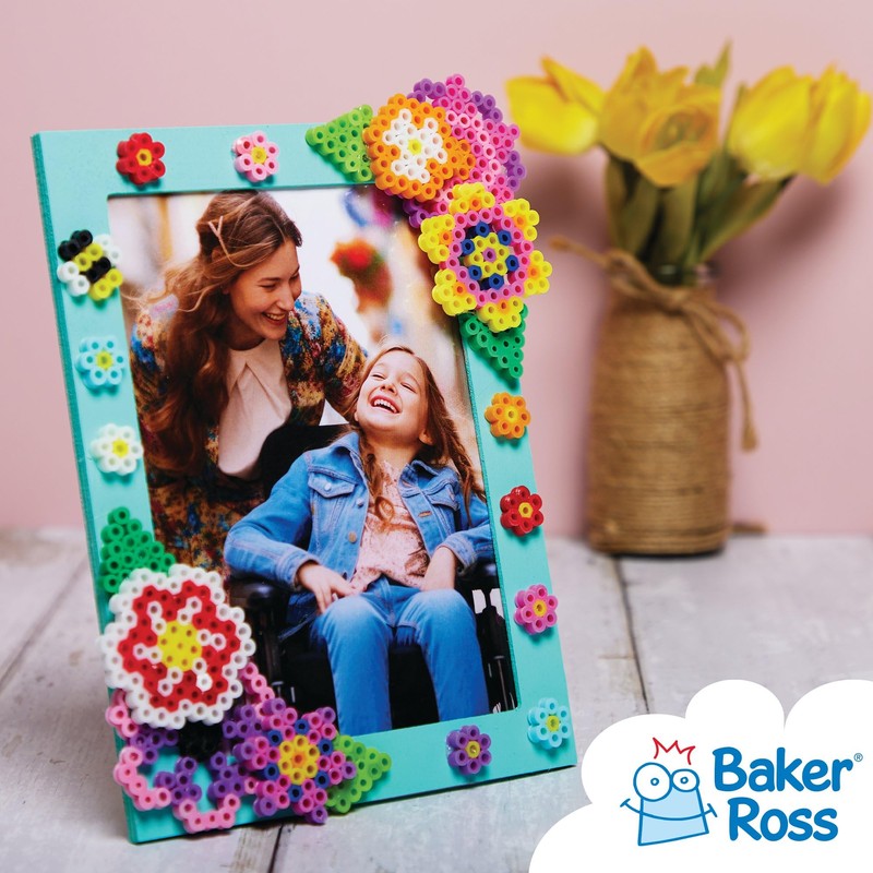Baker Ross Portafoto di Legno per Bambini da Realizzare, Personalizzare