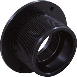 Pentair 542419 Threaded and Socket Gunite Concrete Standard Body Return Pool Fitting, Black