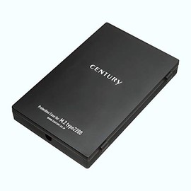 Century "Naked Bento Box M.2" M.2 SSD (type2280) x 2 Storage Case CRBM2280