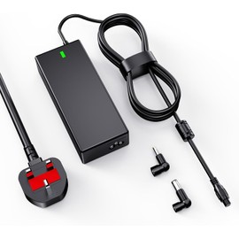 65W HP Laptop Charger for HP Stream 11 13 14 X2 Series,HP Elitebook 840 830 G1 G2 G5,HP ProBook 450 440 430 G8 G7 G6, HP Envy 13 15,HP Pavilion x360 11 13 DV6 DV7 and more 4.5 x 3.0mm & 7.4 x 5.0mm