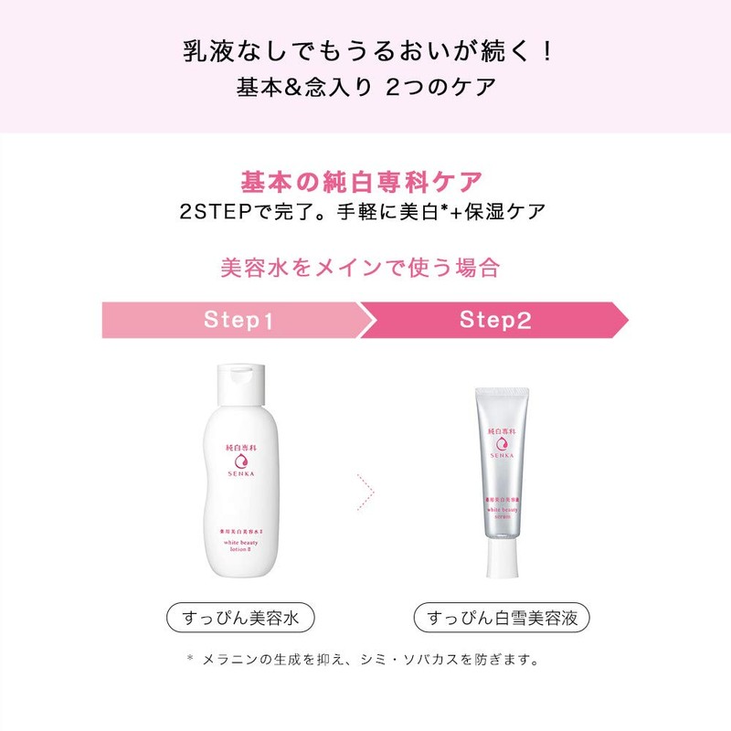 Junpaku Senka White Beauty Lotion II, Face Lotion, Non-Medicinal Product