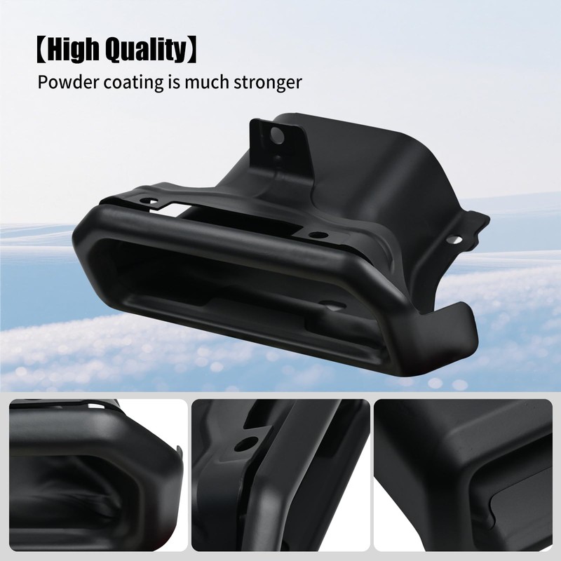2253506 Exhaust Tips Bezels Black RH/LH 1 PAIR Compatible with