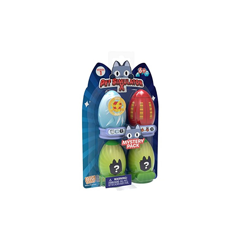 Rocco Giocattoli Pet Simulator X 4-Pack - FAN4FUN - 4