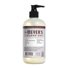 MRS. MEYER'S CLEAN DAY Hand Soap, Made with Essential Oils, Biodegradable Formula, Lavender, 12.5 fl. oz - Pack of 6