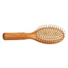 KostKamm Olive Wood Straight Wooden Brush - 9 Rows - 1 Piece