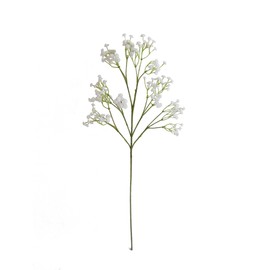 25" Artificial Gypsophila Baby's Breath Spray - Pack of 4 Stems | Realistic Faux Floral Branches for Wedding Bouquets, Home Décor, and Craft Arrangements