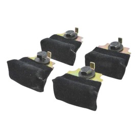 4 Piece Door Glass Anti-Rattle Cushion Kit for 69-96 Chevy Corvette C3 C4