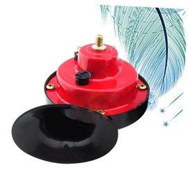ULTECHNOVO Snail Car Horn Motorcycle Horn Vehicle Horn Auto Horn Horn Loud Car Horn Loud Truck Horn Waterproof Horn Truck Horn for Car Loud Horn Honking Horn High Performance Horn Red