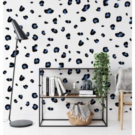 Leopard Print Wall Decal Animal Cats Spots Polka Dot Stickers, LF127
