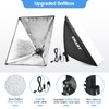 EMART Softbox Photography Lighting Kit, 20"x28" Professional Softbox Lighting Kit