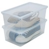 Simplify Storage Bins with Lids | Dimensions: 13.23"x 7.5"x 4.5"