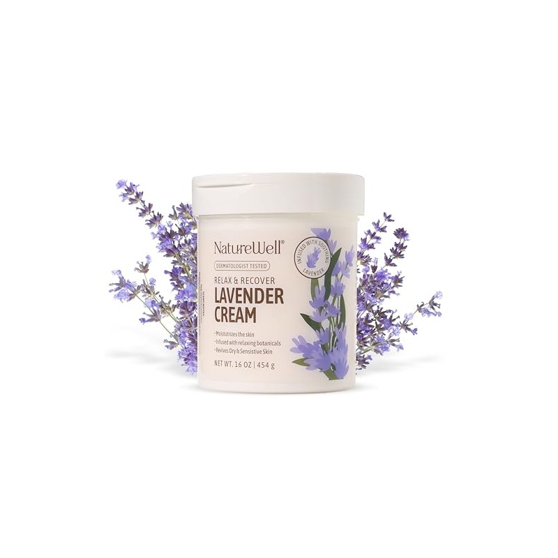 NATURE WELL Lavender Smooth & Soften Moisturizing Cream For Face,