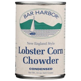 Bar Harbor CONDENSED New England Style Lobster Corn Chowder (Pack of 3) 15 oz Cans by Bar Harbor3