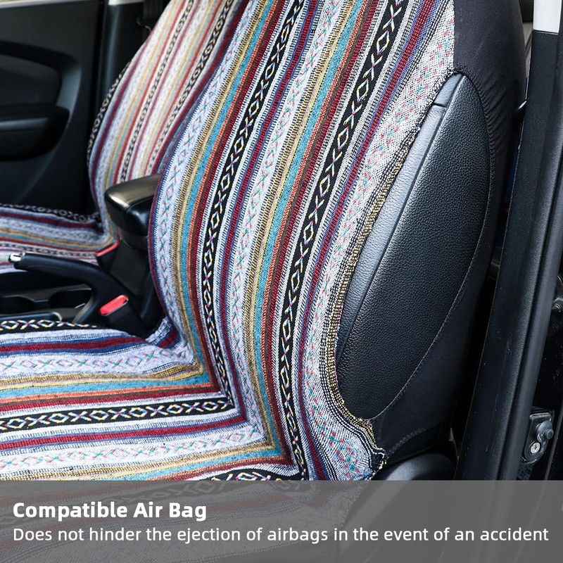 Encell - Funda para asiento de coche, camión, SUV, universal,