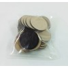 Marketing Holders Qty 100 Black Disc Plastic approximately 1.5 "