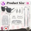 9 Pieces 70s 80s Disco Accessories Disco Accessories Costume with