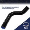 PIT66 Silicone Radiator Hose Kit Compatible with 1999-2014 Silverado Sierra
