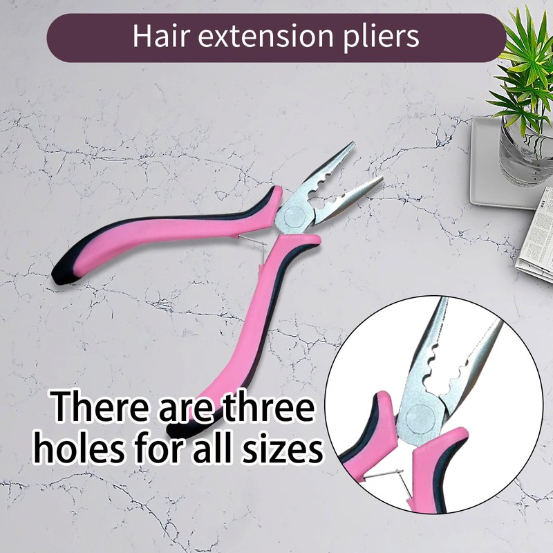 Hair Extension Pliers for Professional Use, Mini Pliers Precision Tool