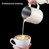 Coffee Milk Frothing Cup Stainless Steel Jug Steaming Pitcher 700ml