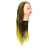 Gradient Wig Hair Mannequin Head Hairdressing Styling Training Braiding Doll