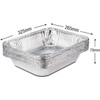 Large Disposable Aluminium Foil Trays Containers & Foil Lids for
