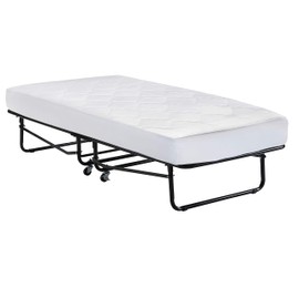 Micropuff Cot Size Mattress Pad Fitted Down Alternative Mattress Cover, Quilted Bed Mattress Pad | Cot Camping/RV Campers 33x75