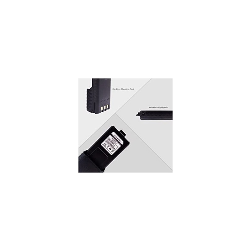 Teseko 5-Pack UV-5R BL-5L 3800mAh Extended Battery for BaoFeng UV-5R