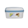 Whitefurze Rectangular Seal Tight Container, Plastic, Teal, 2 Litre
