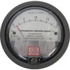Differential Pressure Gauge, 0-20 Inches of Water, Aluminum Construction, ±2%