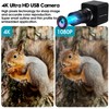 IFWATER USB Camera 4K Ultra HD 5-50mm Zoom Manual Lens