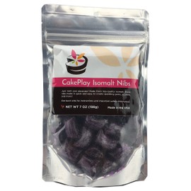 CakePlay Isomalt Nibs, Purple - Net Wt. 7.0 oz