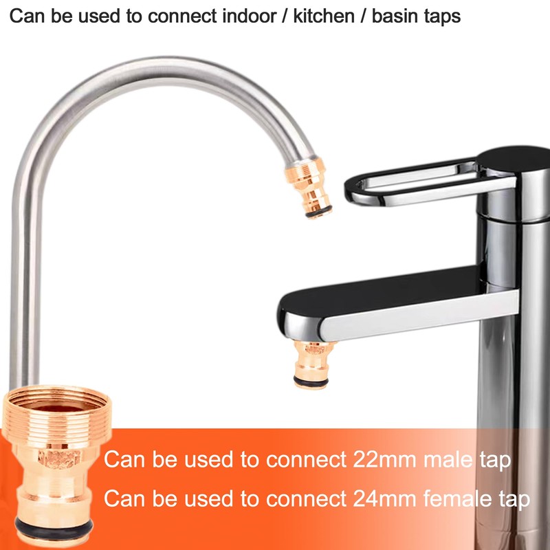 Universal Kitchen tap Connector Kitchen Mixer Hose Connector, tap to