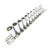 Daptez ® 11pc 1/4" Shallow Drive Socket Set Chrome Vanadium