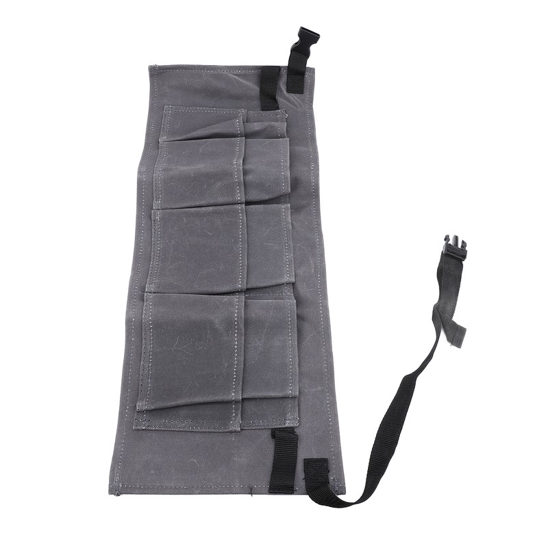 Tool Belt Pouch Grey Multifunctional Large Capacity Long Lasting Adjustable