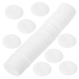 Mikinona 100Pcs Thick overlock cotton facial cotton pads disposable makeup sponge makeup sponges makeup pads makeup remover pads reusable face pads travel cosmetic pads round cosmetic pads