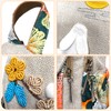 POPUCT Cute Small Cotton Hand Craft Backpack Purse Mini Multi