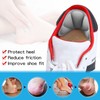 Huethy Back of Heel Cushion Pads, Adhesive Heel Grips Inserts