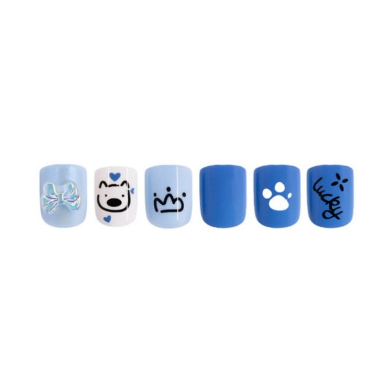 Cala LITTLE MISS NAILS: PUPPY BLUE