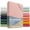 Laleni Premium fitted sheets for baby cot, breathable, 100% cotton
