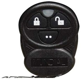 Omega 433-01B Replacement Transmitter For Mundial-3 3 Button Black