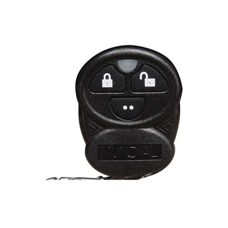 Omega 433-01B Replacement Transmitter For Mundial-3 3 Button Black