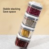 Food Storage Container Leakage Proof Airtight Food Organizer with Push