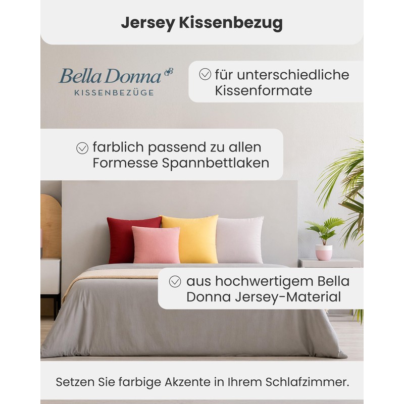 Formesse Bella Donna Cushion Cover Light Yellow 40 x 60